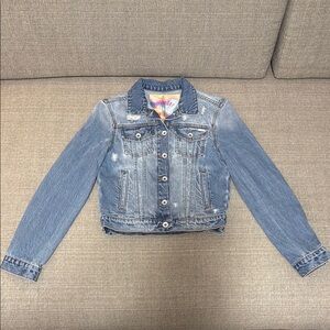 Superdry Distressed Denim Jean Jacket